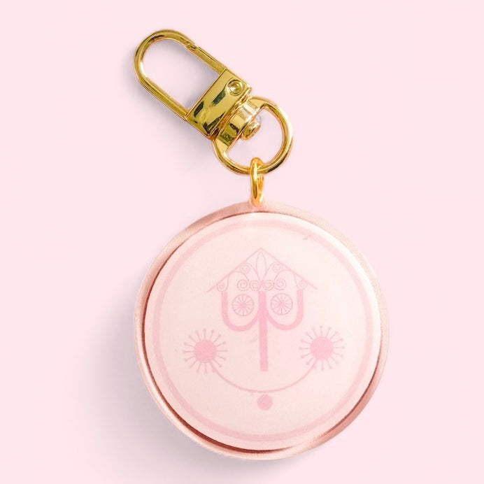 Pink clock π